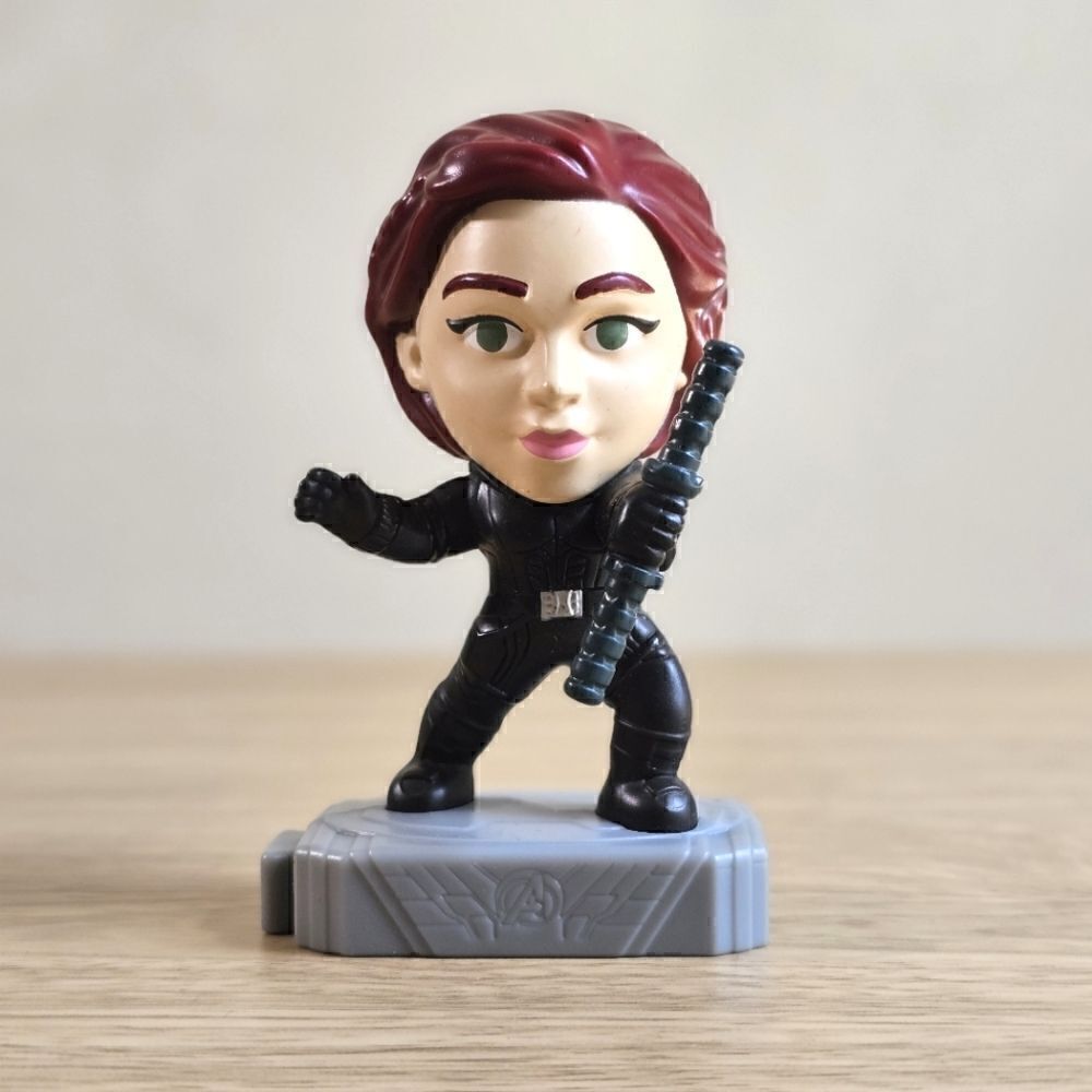 McDonald's Avengers Endgame Black Widow Collectible Figure Lightning Marvel